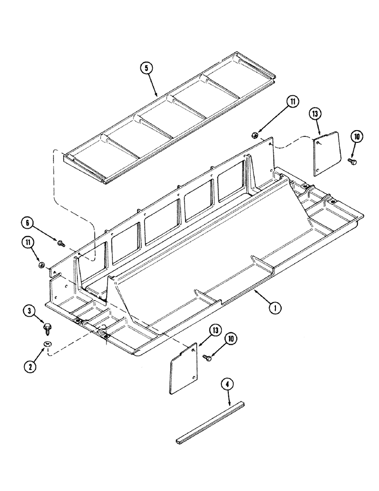 Схема запчастей Case IH 2594 - (9-128) - CAB, PLENUM, CAB SERIAL NO. 12093701 AND AFTER, EUROPEAN CAB SERIAL NO. 12092344 AND AFTER (09) - CHASSIS/ATTACHMENTS