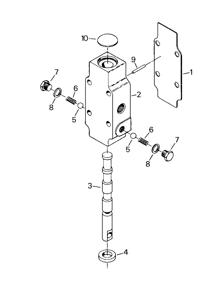 Схема запчастей Case IH STEIGER - (04-42) - MODULATOR VALVE ASSEMBLY (04) - Drive Train