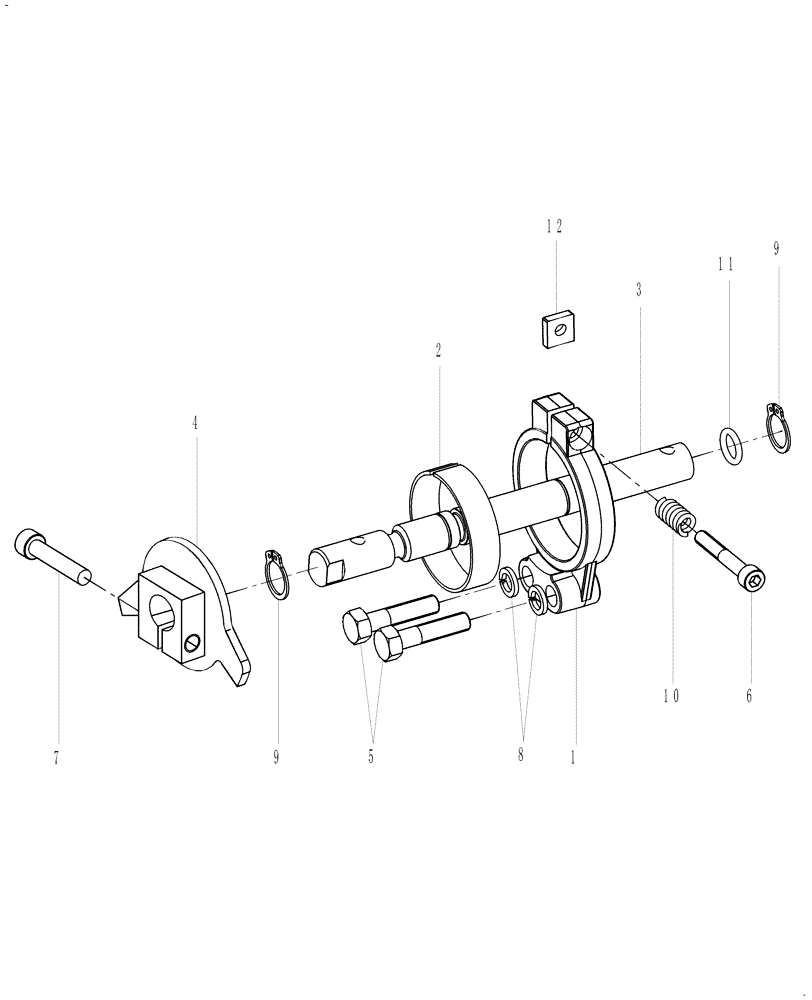 Схема запчастей Case IH FARMALL 45C - (21.504.AK[11]) - CONTROL LEVER (21) - TRANSMISSION