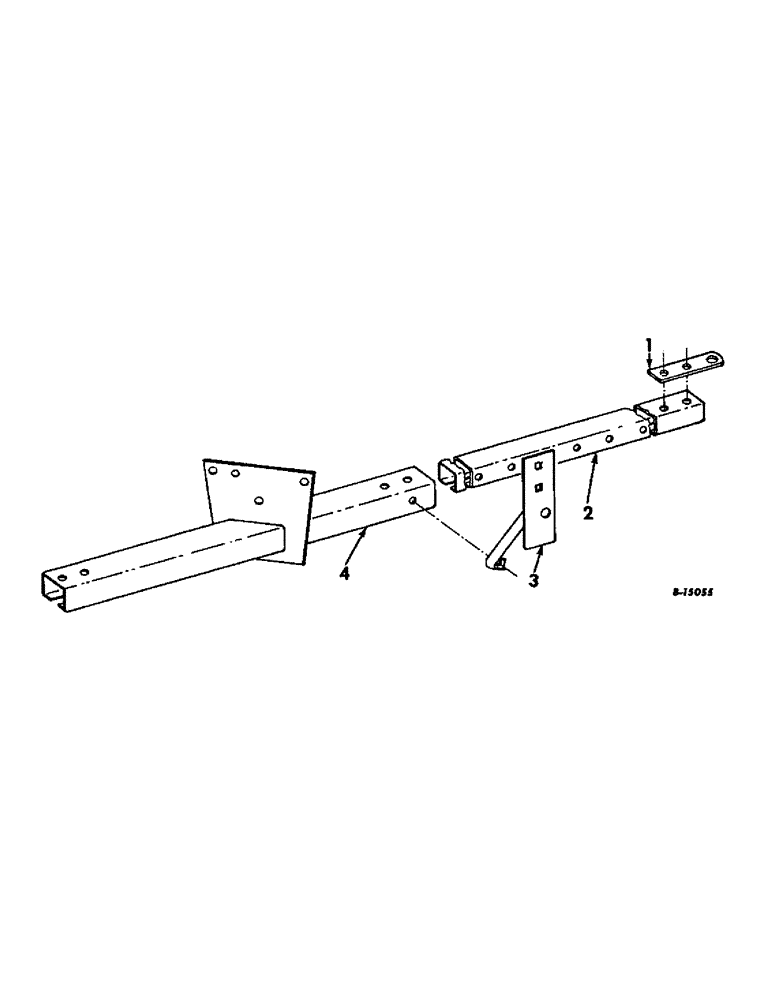 Схема запчастей Case IH 27 - (C-35) - TRAILER HITCH ATTACHMENT 