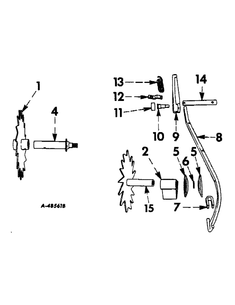 Схема запчастей Case IH 46 - (52) - BALE LENGTH CONTROL 