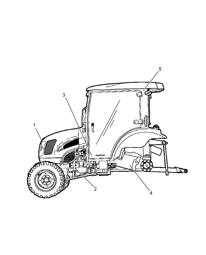 Схема запчастей Case IH FARMALL 55C - (55.100.DP) - WIRE HARNESS (55) - ELECTRICAL SYSTEMS