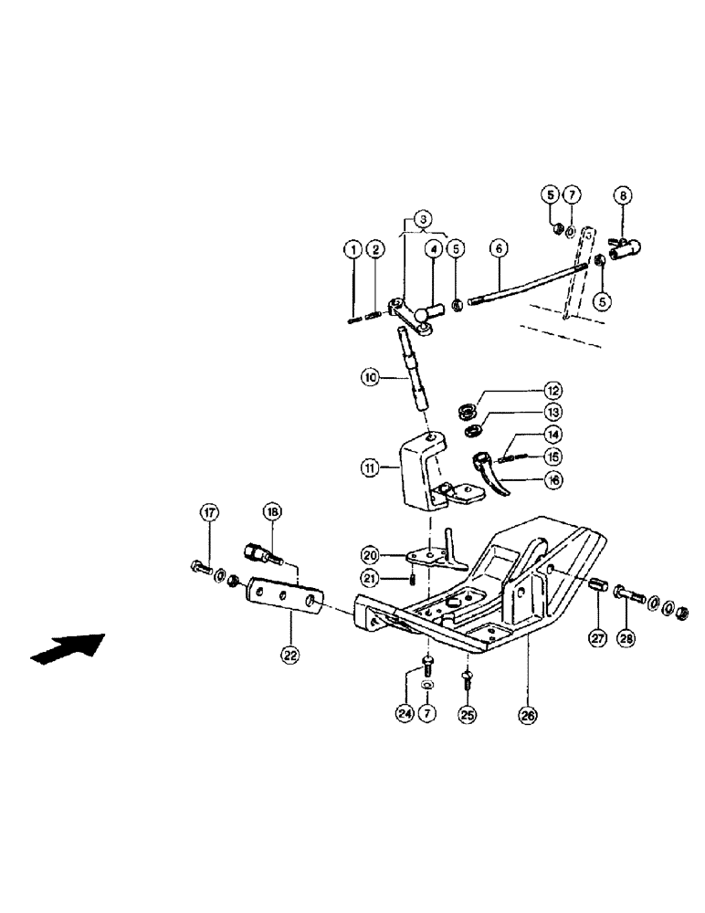 Схема запчастей Case IH 110 - (031) - KNOTTER PLATE (15) - TYING MECHANISM