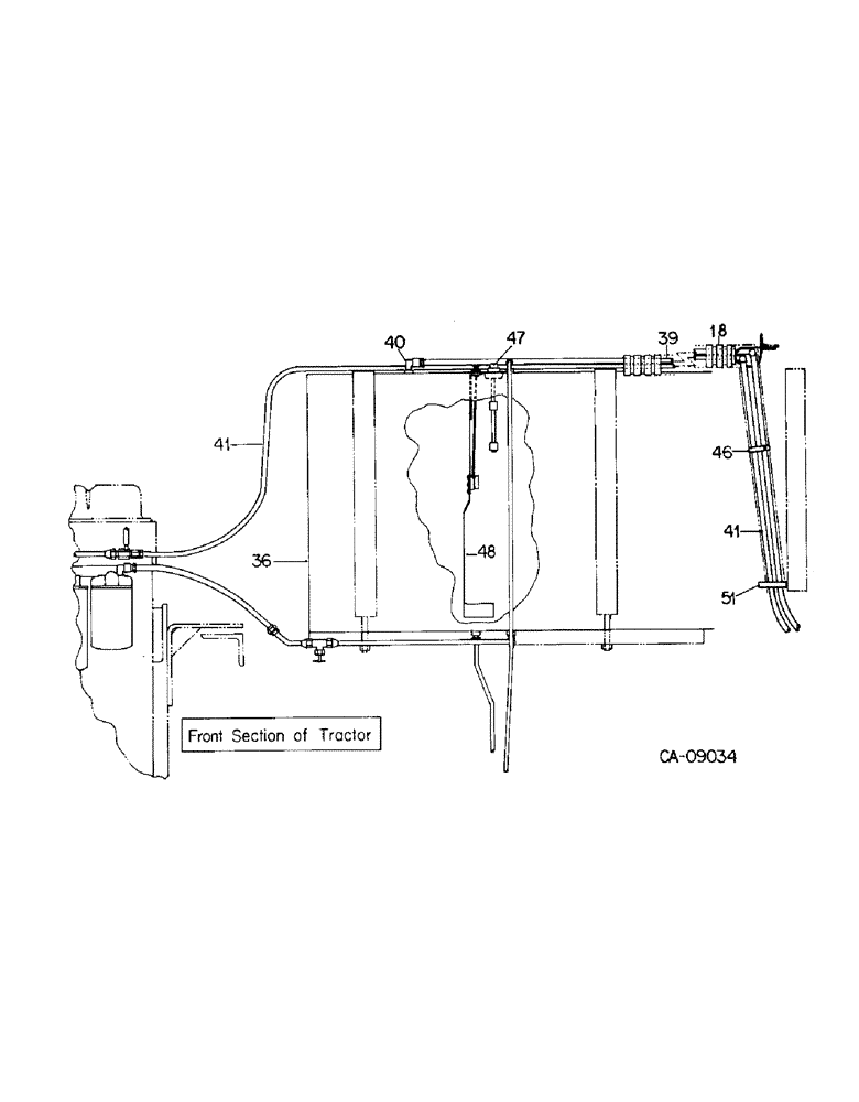 Схема запчастей Case IH 7488 - (12-07) - POWER, AUXILIARY FUEL TANK ATTACHMENT Power