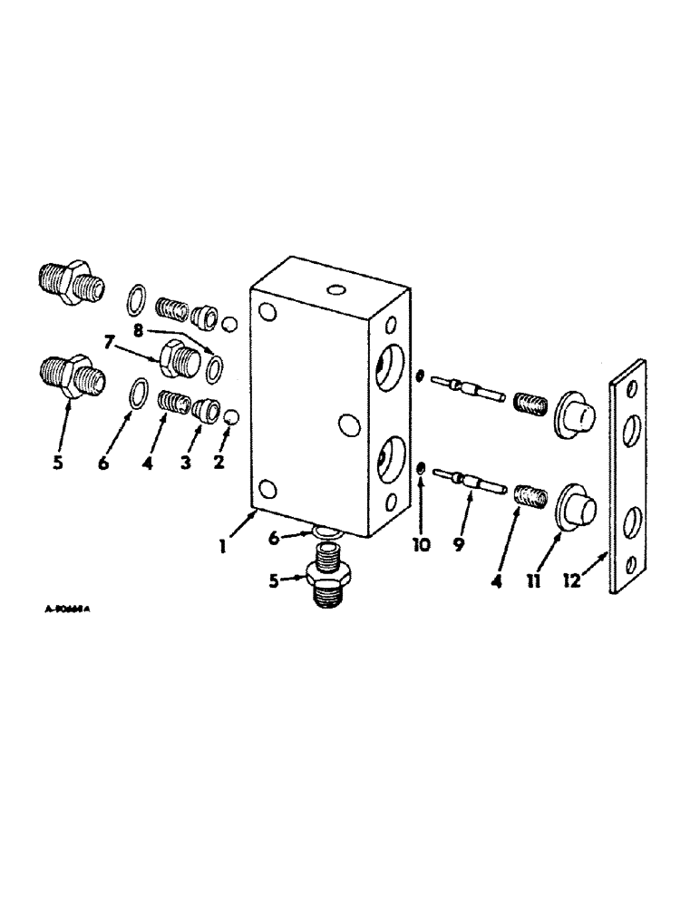 Схема запчастей Case IH 2756 - (F-37) - HYDRAULICS SYSTEM, HYDRAULIC SEAT VALVE (07) - HYDRAULIC SYSTEM