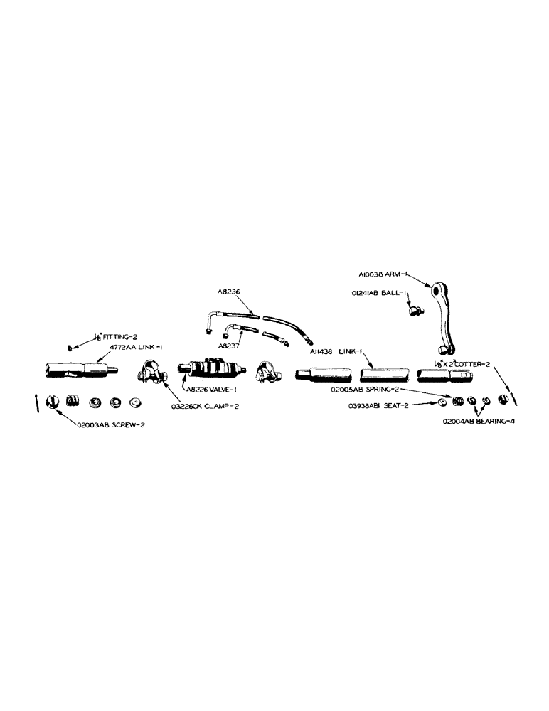 Схема запчастей Case IH 900 - (115) - HYDRAULIC POWER STEERING, DRAG LINK (08) - HYDRAULICS