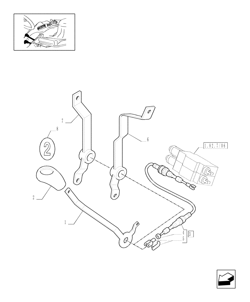 Схема запчастей Case IH JX1085C - (719108040[03]) - (DIA KIT) 2ND REMOTE S/D W/KICK-OUT & FLOAT + DELUXE COUPLERS (18) - VARIATIONS