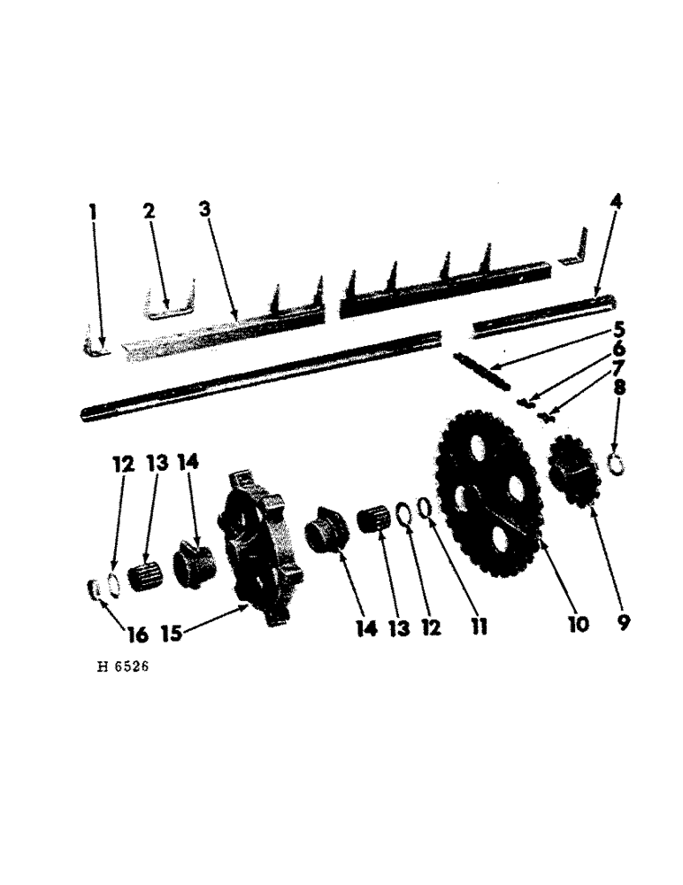 Схема запчастей Case IH 150 - (E-17) - LOWER BEATER 
