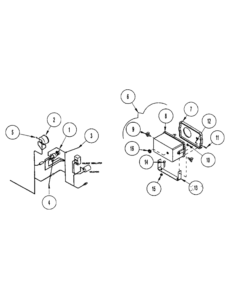 Схема запчастей Case IH 3400 - (E35) - M200 ELECTRICAL SYSTEM - DIESEL ENGINE 