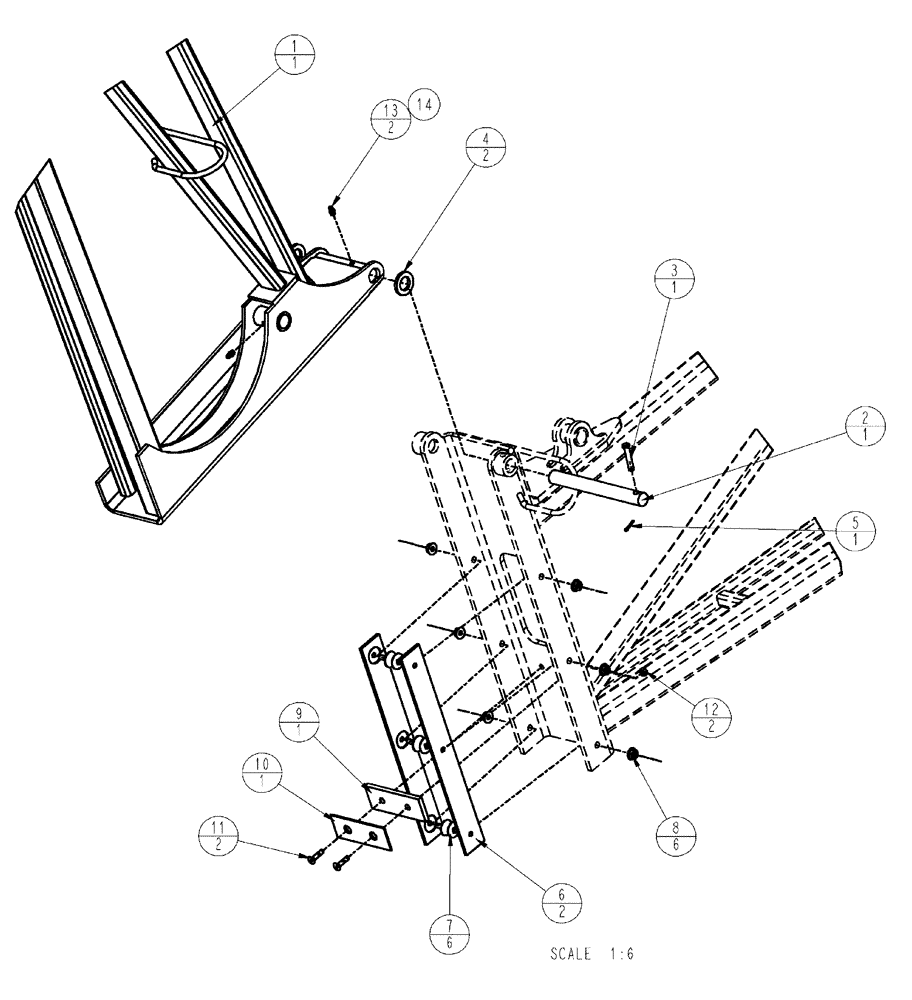 Схема запчастей Case IH SPX4410 - (08-027) - OUTER BOOM ASSEMBLY, LH, 90’, BEGINNING 11/2008 (09) - BOOMS