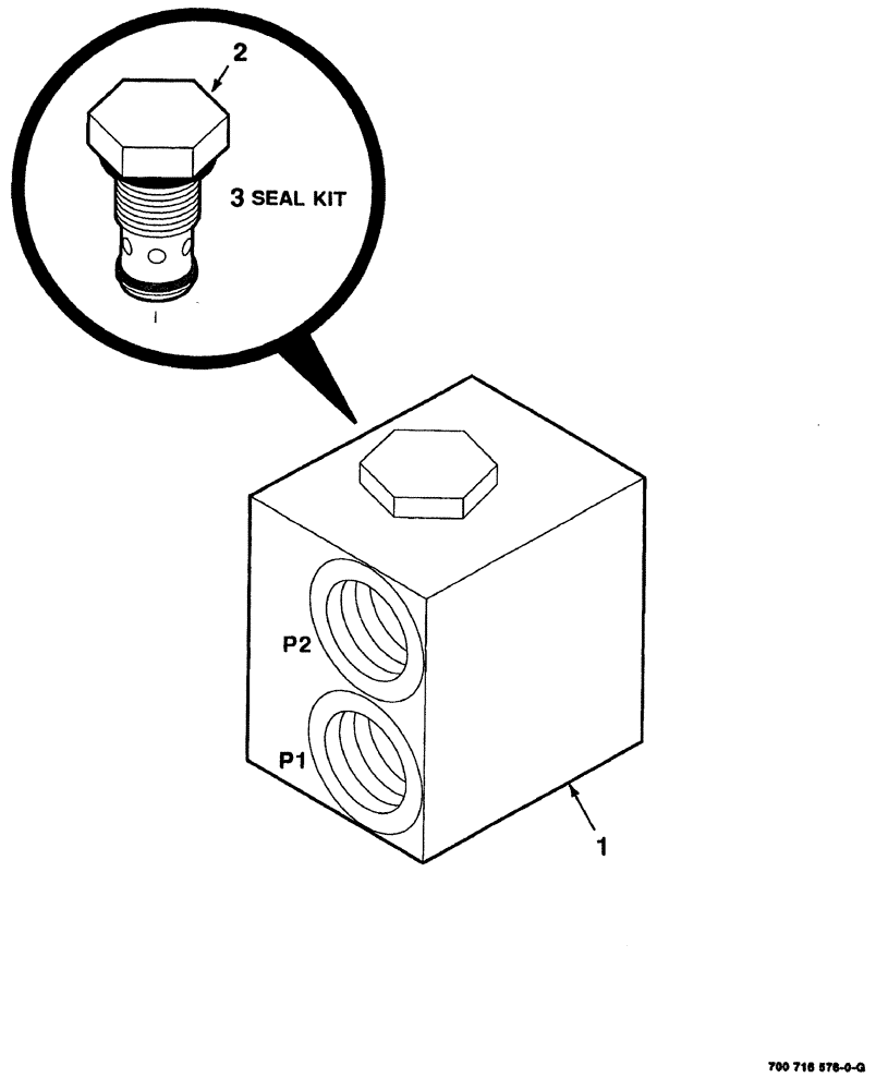 Схема запчастей Case IH 8880 - (08-066) - HYDRAULIC VALVE ASSEMBLY (HEADER DRIVE - LEFT) (35) - HYDRAULIC SYSTEMS