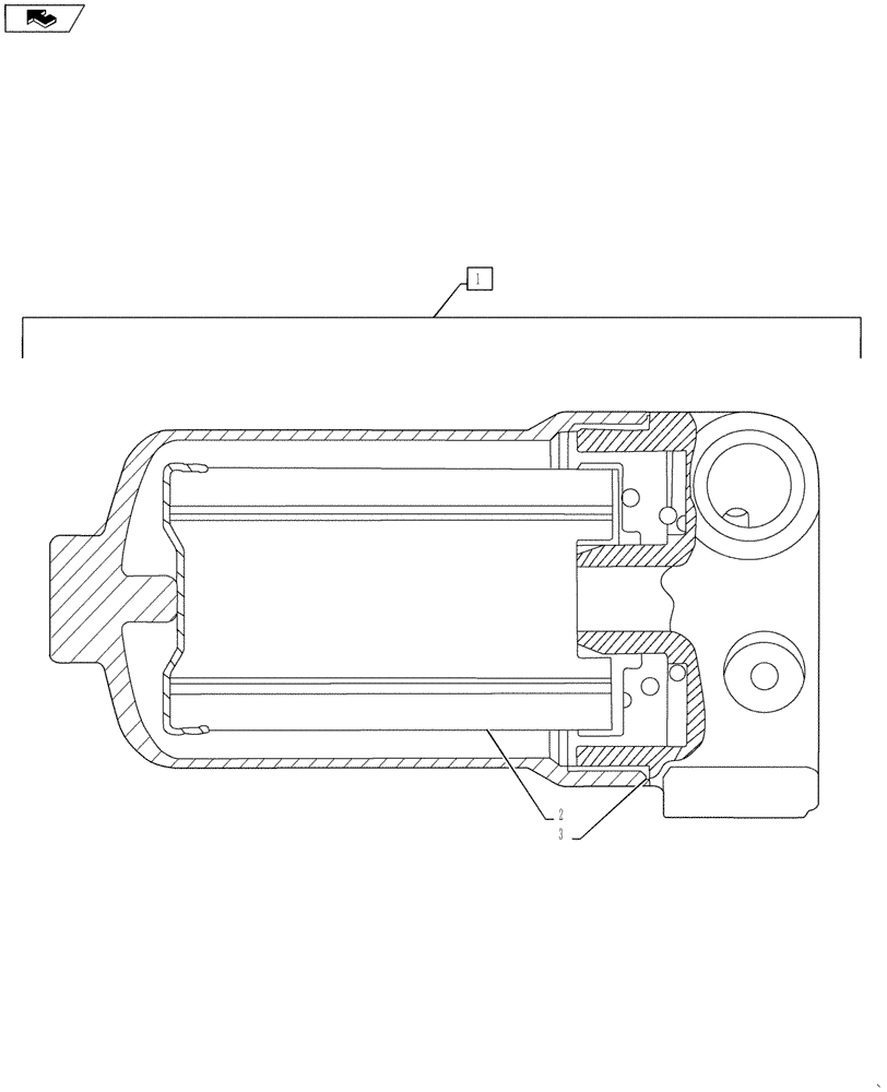 Схема запчастей Case IH 3330 - (29.100.10[11]) - HYDROSTATIC PUMP FILTER, BSN YCT032640 (29) - HYDROSTATIC DRIVE