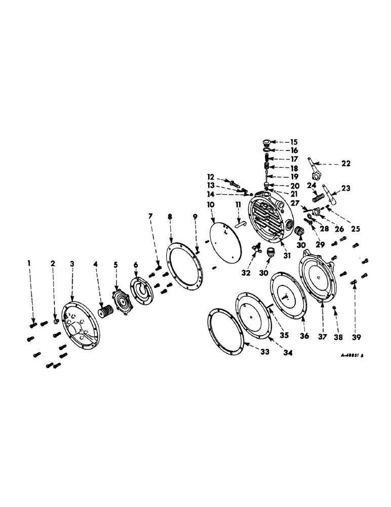 Схема запчастей Case IH 560 - (063) - FUEL SYSTEM, FUEL REGULATOR, L.P. GAS ENGINE TRACTORS (02) - FUEL SYSTEM