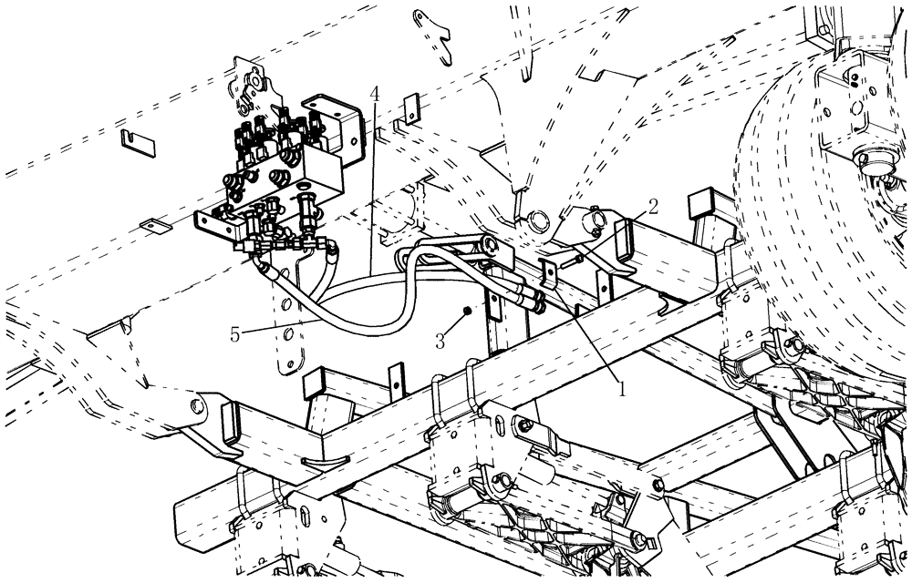 Схема запчастей Case IH 800 - (35.900.59) - HYDRAULICS - CENTER SECTION BOOM 2 OF 2 (35) - HYDRAULIC SYSTEMS