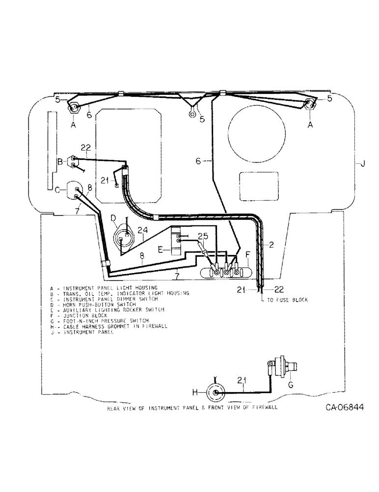 Схема запчастей Case IH 1586 - (08-11) - ELECTRICAL, ELECTRICAL WIRING AND LIGHTING (06) - ELECTRICAL