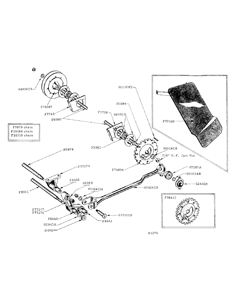 Схема запчастей Case IH 800 - (092) - ROCKER ARM DRIVE FOR SHOE, STRAWWALKER AND TAILINGS ELEVATOR (74) - CLEANING