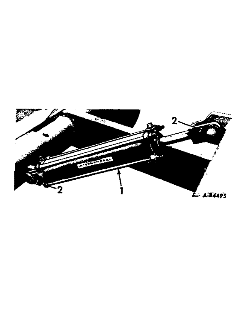 Схема запчастей Case IH VARIOUS - (B-175) - HYDRAULIC CYLINDER 