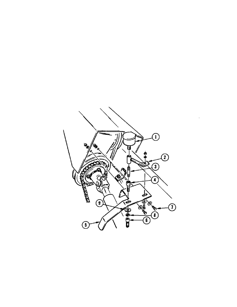 Схема запчастей Case IH 1075 - (066) - HAY CONDITIONER CHAIN OILER, AUGER HEADER (58) - ATTACHMENTS/HEADERS