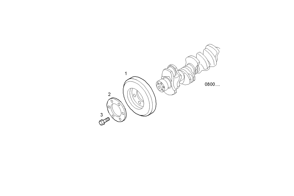 Схема запчастей Case IH F3AE0684N E907 - (0840.059) - VIBRATION DAMPER 