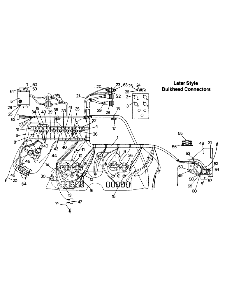 Схема запчастей Case IH PTA280 - (02-19) - DASH ELECTRICAL (06) - ELECTRICAL