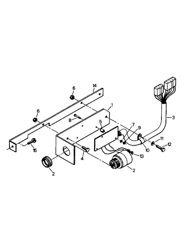 Схема запчастей Case IH PTA270 - (02-24) - AUDIO ALARM ASSEMBLY (06) - ELECTRICAL