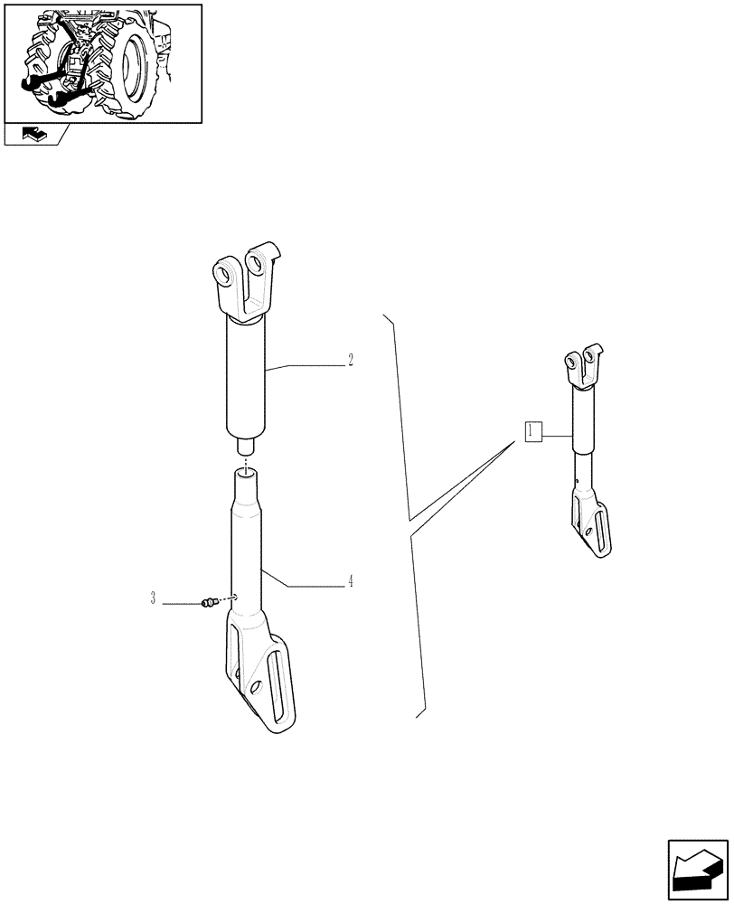 Схема запчастей Case IH FARMALL 90 - (1.89.6/ D) - IMPLEMENT CARRIER - BREAKDOWN (09) - IMPLEMENT LIFT