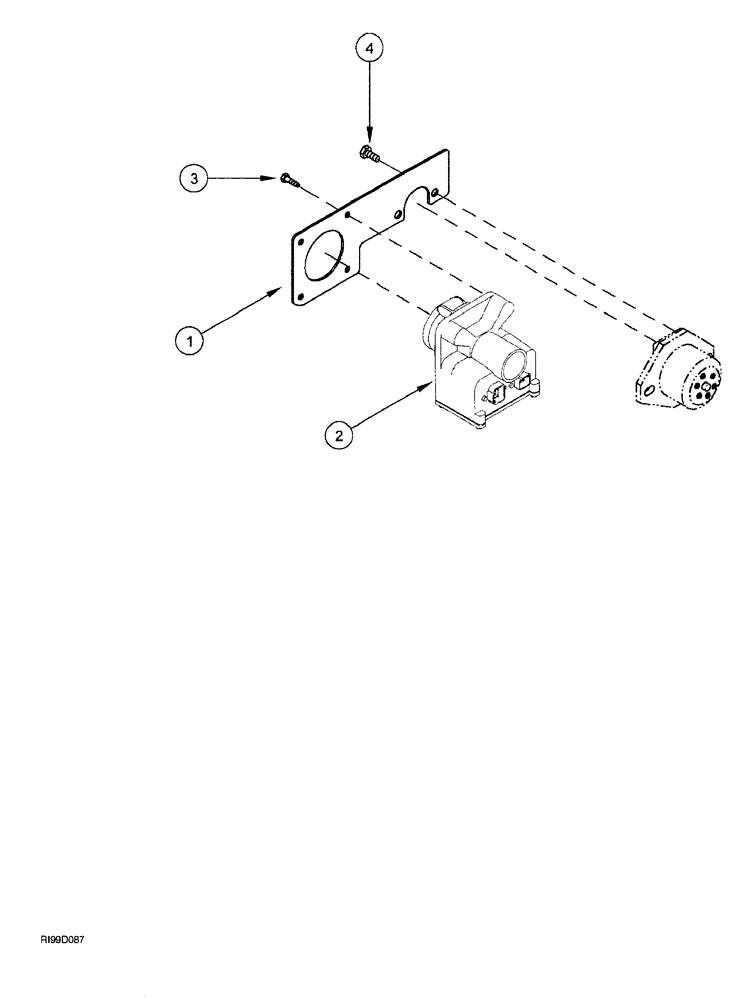 Схема запчастей Case IH AFS - (05-28) - IMPLEMENT CONNECTOR MOUNTING (5100, 5200 SERIES, C50-C100 PLATFORM & STRADDLE, MX MAXXUM ROPS/CANOPY (55) - ELECTRICAL SYSTEMS