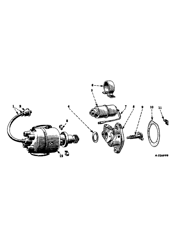 Схема запчастей Case IH FARMALL A - (039) - ELECTRICAL SYSTEM (06) - ELECTRICAL SYSTEMS