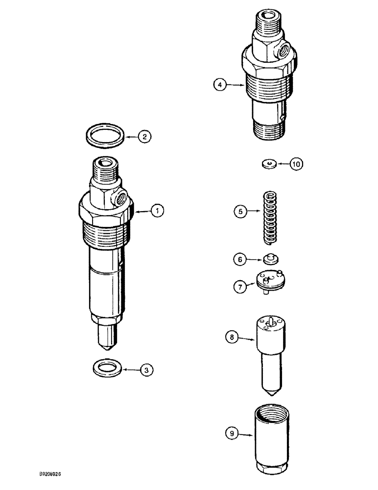 Схема запчастей Case IH 4391TA - (3-18) - FUEL INJECTION NOZZLE, 4-390, 4T-390 AND 4TA-390 EMISSIONS CERTIFIED ENGINES (03) - FUEL SYSTEM