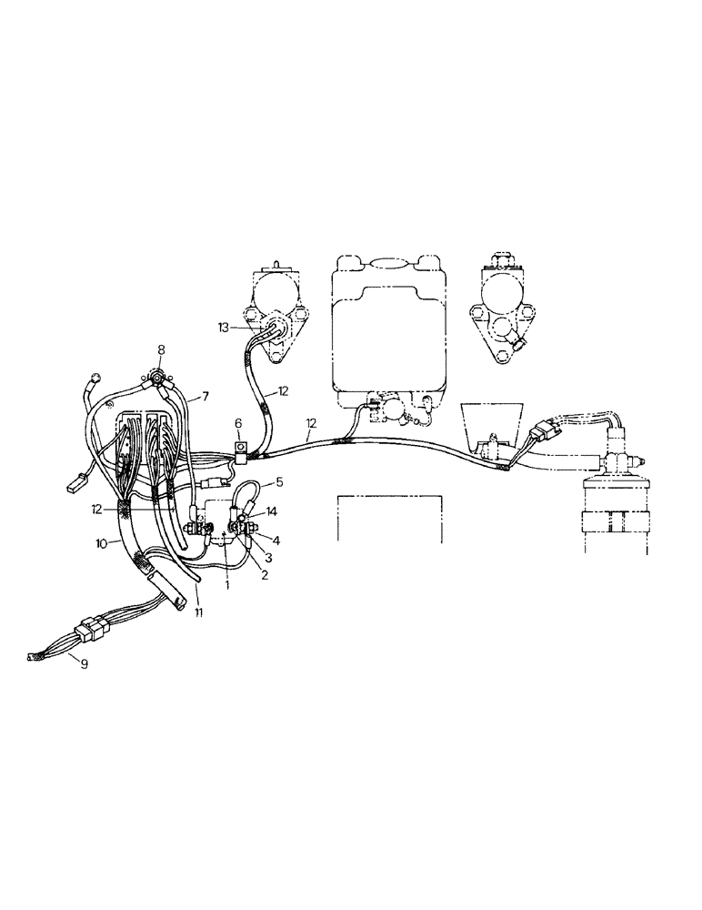 Схема запчастей Case IH STEIGER - (02-04) - CAB FRONT ELECTRICAL (06) - ELECTRICAL