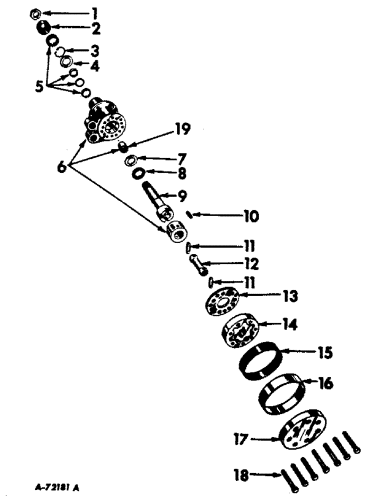 Схема запчастей Case IH 21206 - (J-08) - STEERING MECHANISM, HYDROSTATIC POWER STEERING HAND PUMP Steering Mechanism