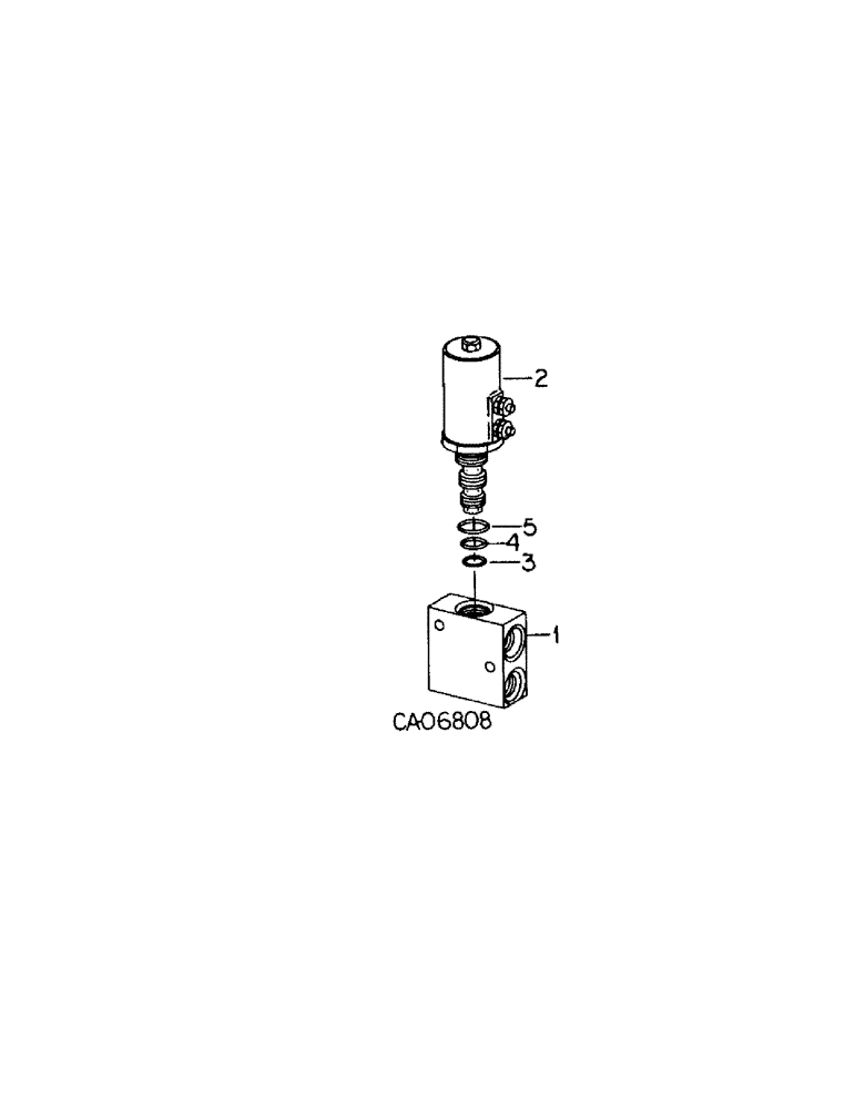 Схема запчастей Case IH 3488 - (10-12) - HYDRAULICS, BLOCK AND SOLENOID VALVE, FOR DIFFERENTIAL LOCK, FOR ALL WHEEL DRIVE ATT. (07) - HYDRAULICS