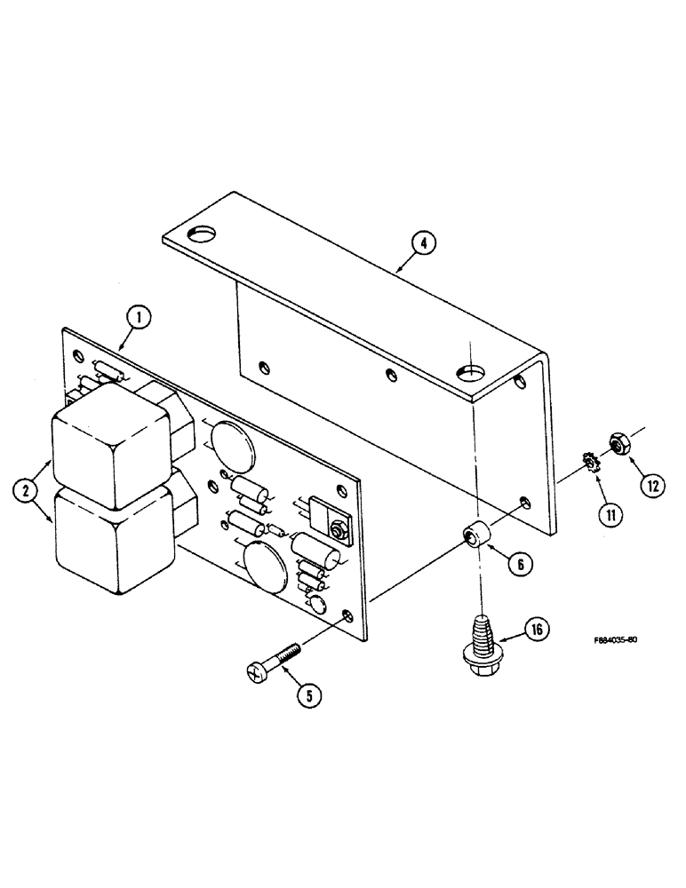 Схема запчастей Case IH 9150 - (4-78) - TIME BASE FLASHER ASSEMBLY (04) - ELECTRICAL SYSTEMS