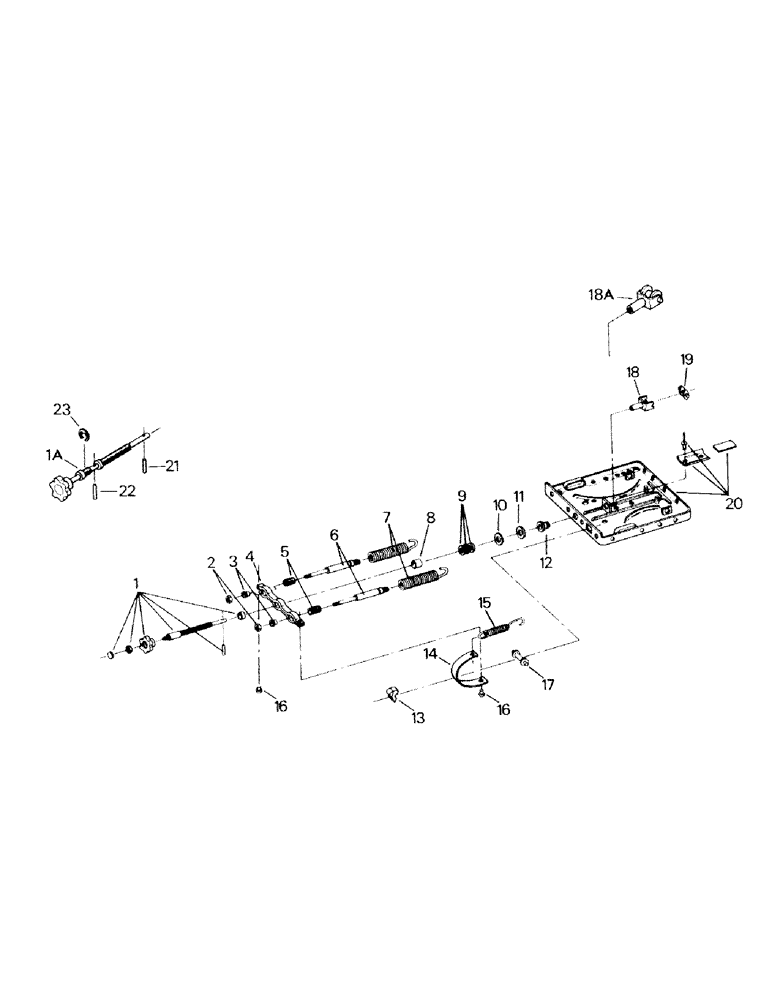 Схема запчастей Case IH ST470 - (01-17) - SEAT ASSEMBLY, LOWER SUSPENSION (10) - CAB