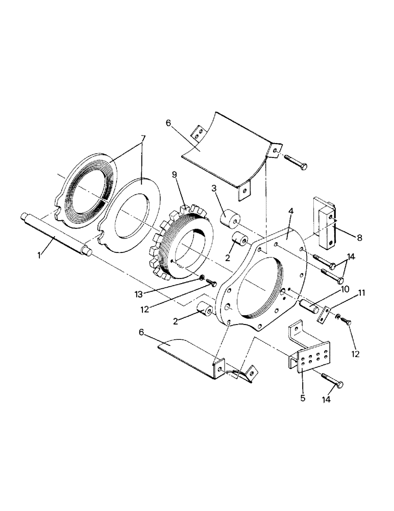 Схема запчастей Case IH ST270 - (05-04B) - BRAKE ADJUSTER KIT, FOR MULTI-DISC BRAKE (5.1) - BRAKES