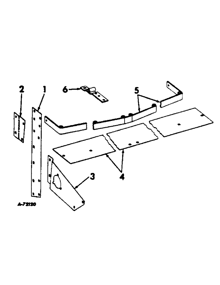 Схема запчастей Case IH 303 - (314) - PLATFORM WEDGE (88) - ACCESSORIES