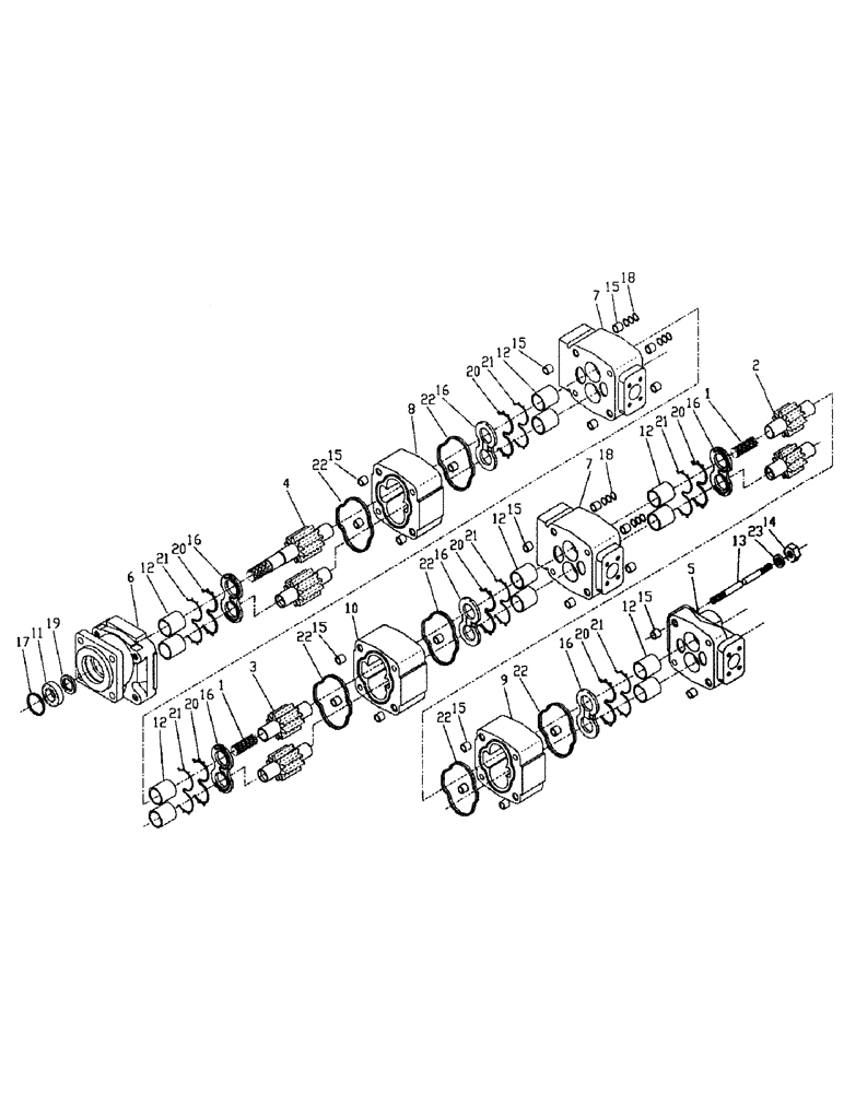 Схема запчастей Case IH 7700 - (B04-05) - HYDRAULIC PUMP, 6CT/M11-250/3306-250 Hydraulic Components & Circuits