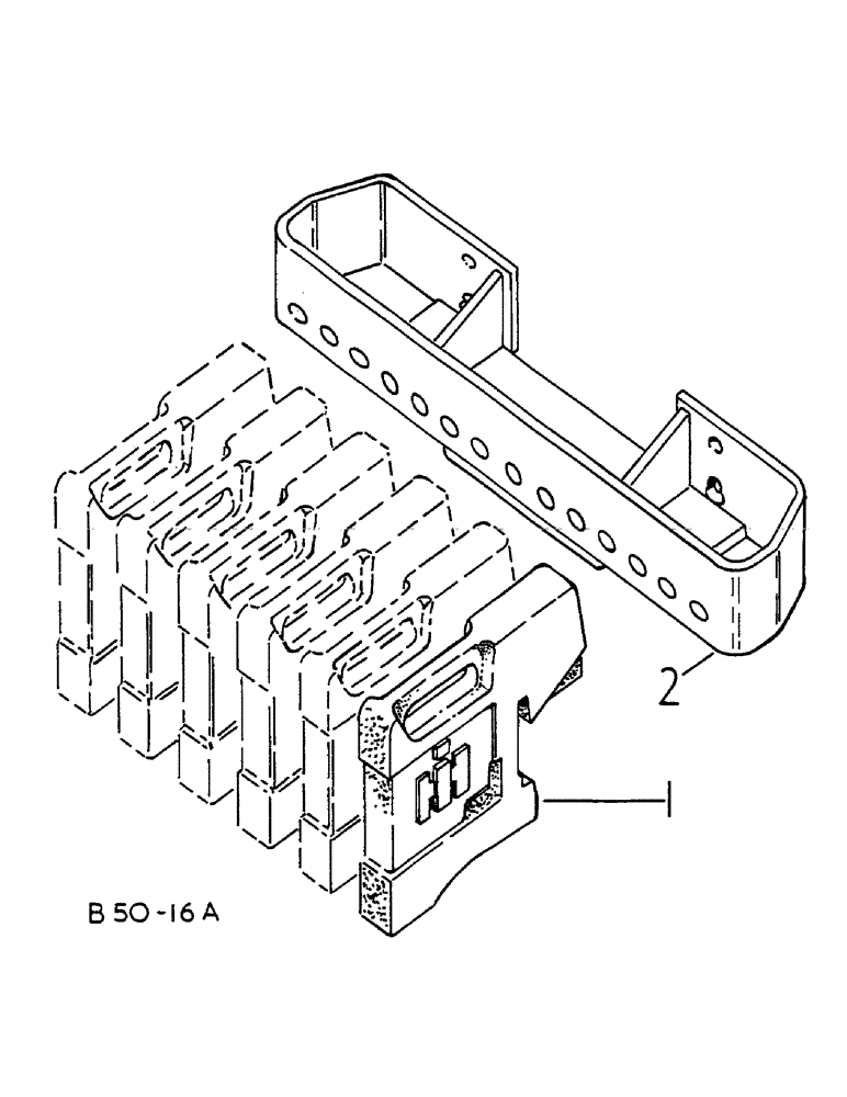 Схема запчастей Case IH 685 - (09-023) - FRONT END WEIGHTS (12) - FRAME