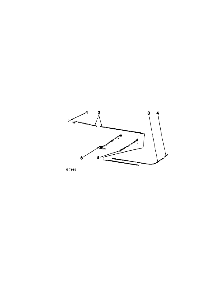 Схема запчастей Case IH 201 - (D-018[A]) - HYDRAULIC VALVE CONTROL HANDLES (35) - HYDRAULIC SYSTEMS