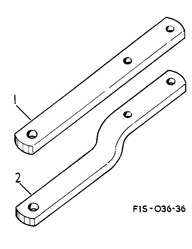 Схема запчастей Case IH 425 - (A-50) - HITCH CLEVIS STRAP 