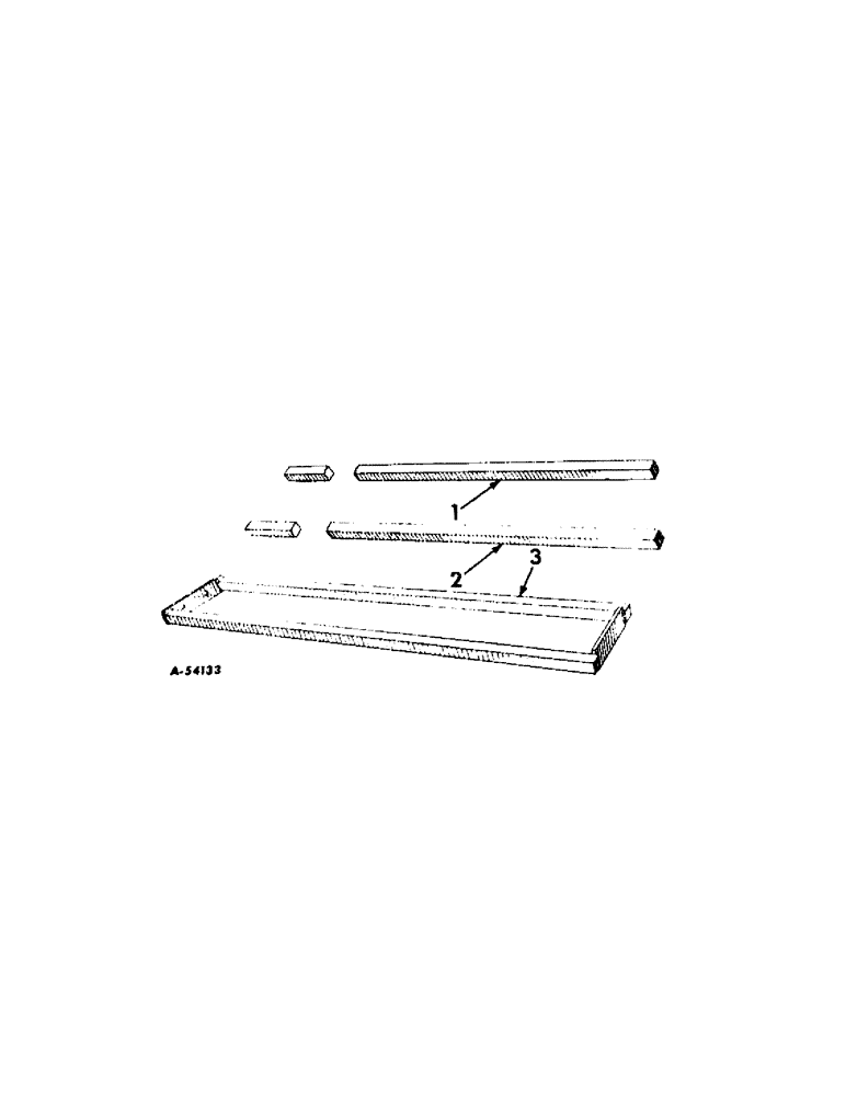 Схема запчастей Case IH 667 - (AF-04[A]) - FRONT SECTION TOOL BARS 