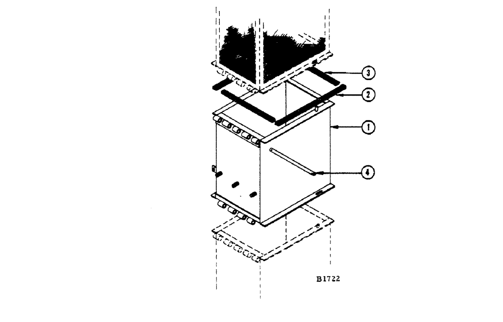 Схема запчастей Case IH 660 - (318[A]) - AIR STACK EXTENSION ATTACHMENT 