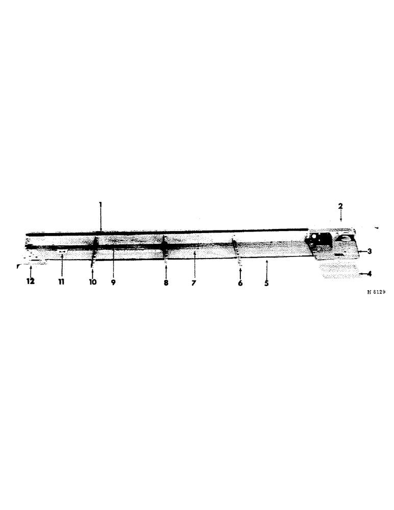 Схема запчастей Case IH 160 - (G-03) - SPREADER BOX SIDES (LH SIDE ILLUSTRATED) 