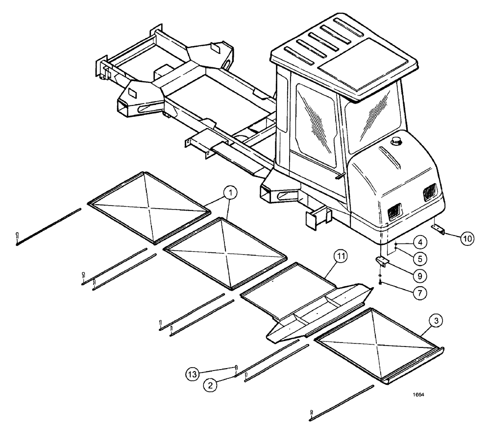 Схема запчастей Case IH SPX3185 - (250) - OPTIONS, BELLYPAN ASSEMBLY (88) - ACCESSORIES