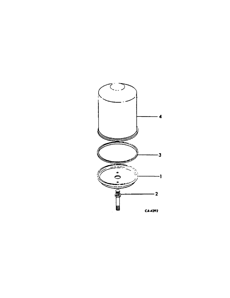 Схема запчастей Case IH C-135 - (C-33[A]) - OIL FILTER CONVERSION PACKAGE 