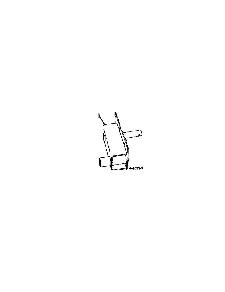 Схема запчастей Case IH 15 - (B-12[A]) - LEFT WHEEL EXTENSION ATTACHMENT FOR USE WITH 46 BALER 