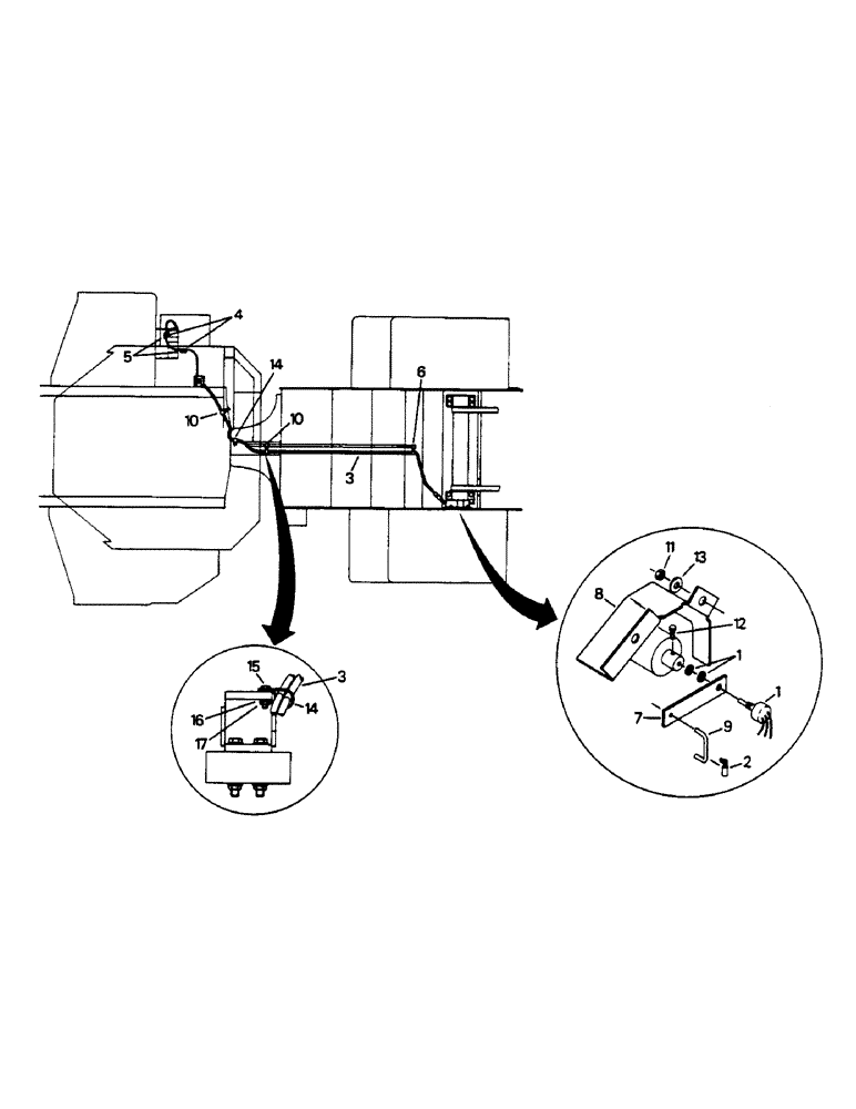 Схема запчастей Case IH 9130 - (10-07) - THREE POINT HARNESS AND CONTROLS Options & Miscellaneous