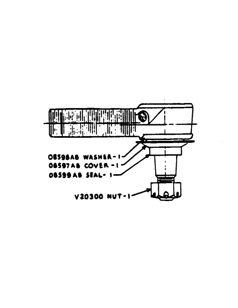 Схема запчастей Case IH 400-SERIES - (175) - PARTS FOR 2664AA END, A7854 TIE ROD, A8794 TIE ROD, A8978 DRAG LINK AND A8750 DRAG LINK (05) - STEERING