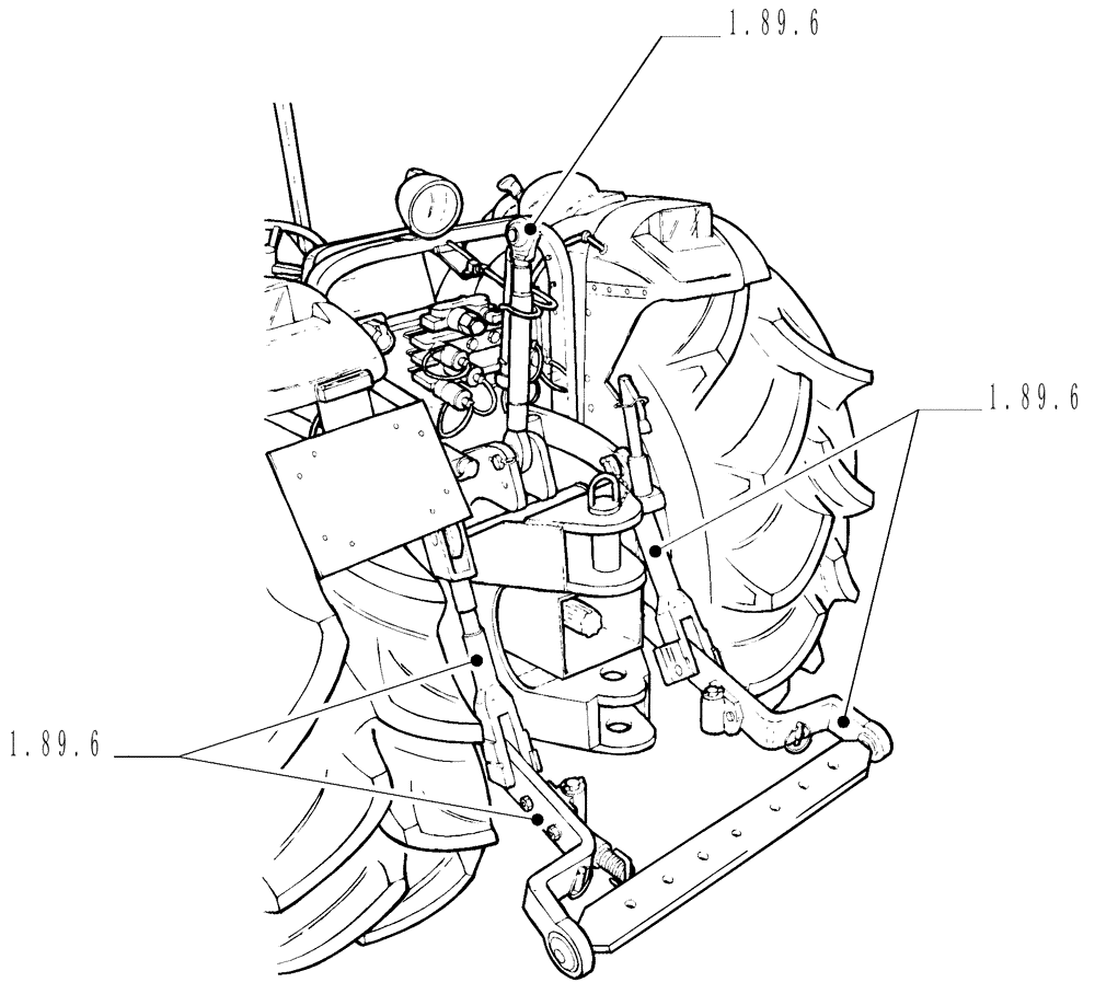 Схема запчастей Case IH JX1095N - (1.88.0) - SEC. 09 - LINKAGE (09) - IMPLEMENT LIFT