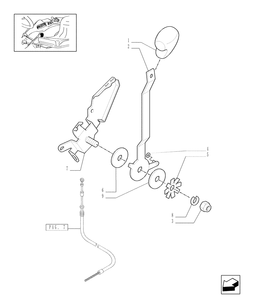 Схема запчастей Case IH JX1085C - (719124070[06]) - (DIA KIT) TWO MID-MOUNT KIT (1 S/D+1 S/D WITH FLOAT) W/ JOYSTICK & #4 QUICK COUPLERS (18) - VARIATIONS